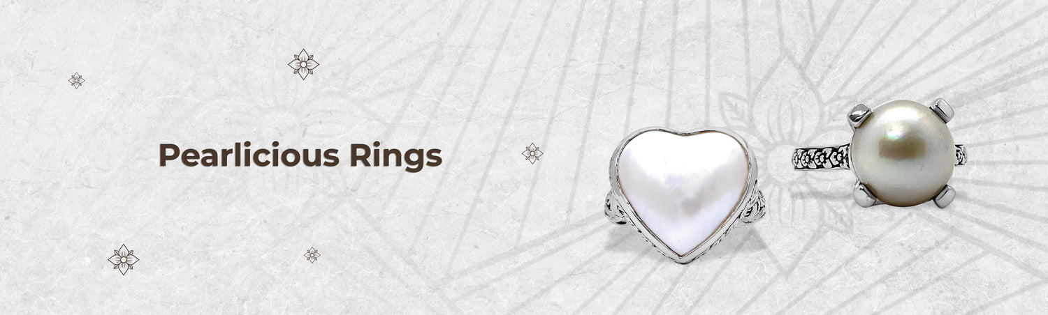 Pearlicious Rings