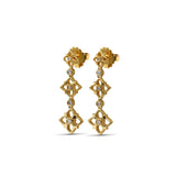 Signature White Diamond 0.20ct 7mm, 9mm, 11mm Earring in 18K Gold