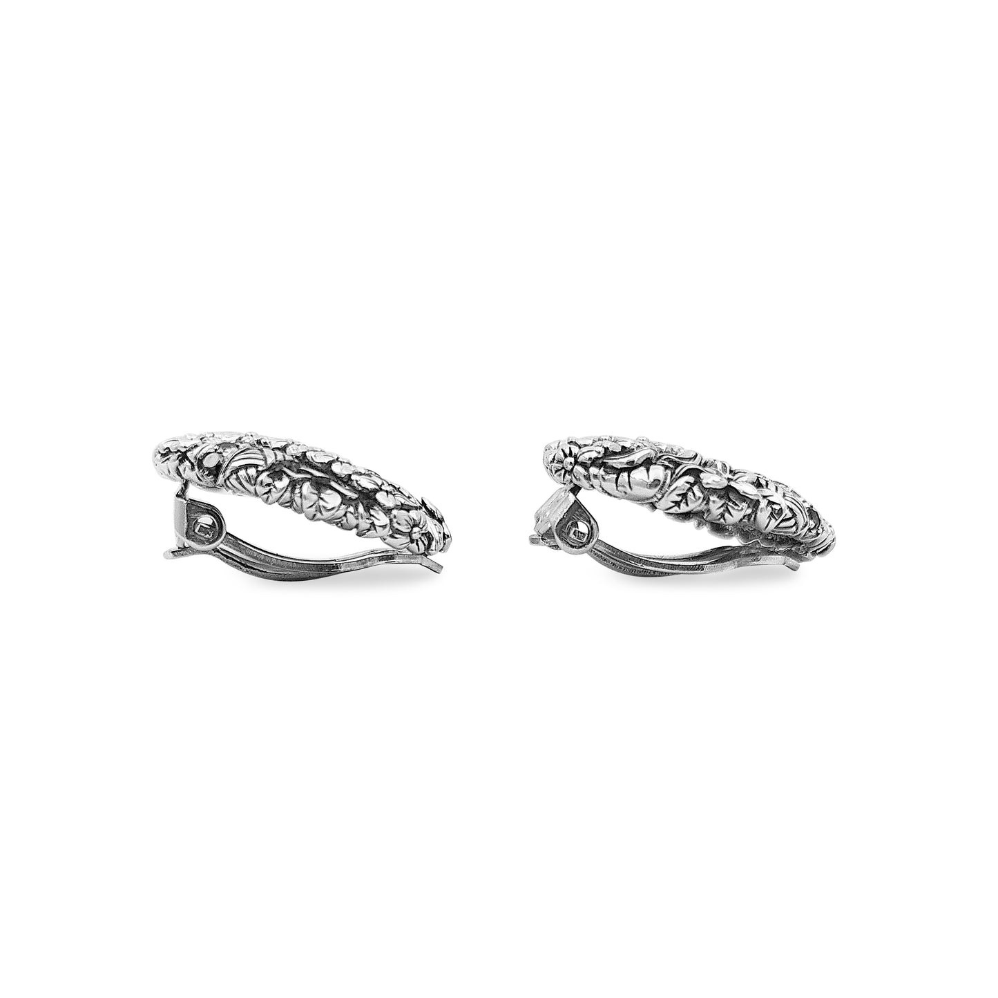 Kyoto Black Diamond 0.50ct Earrings in Sterling Silver