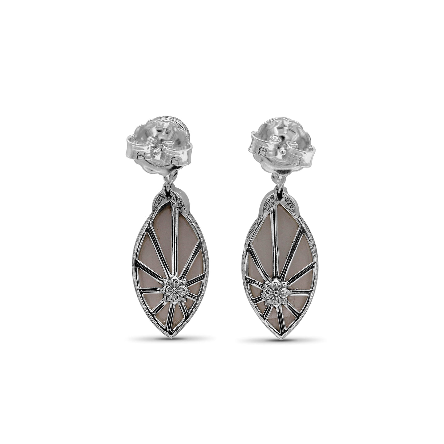 Garden of Stephen Moonstone Earring in Sterling Silver