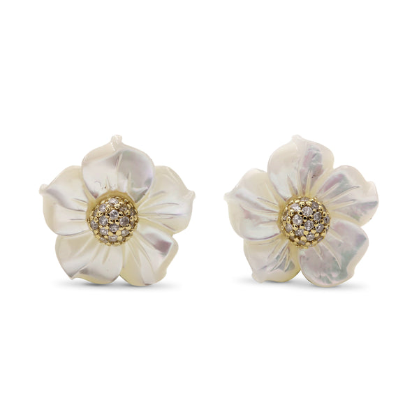 Stephen Dweck Sterling Silver & 14K Yellow Gold Flower outlets Daisy