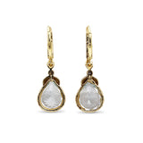 Luxury Aquamarine and Diamond Earrings in 18K Gold