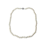Pearlicious White Pearl Necklace in Sterling Silver