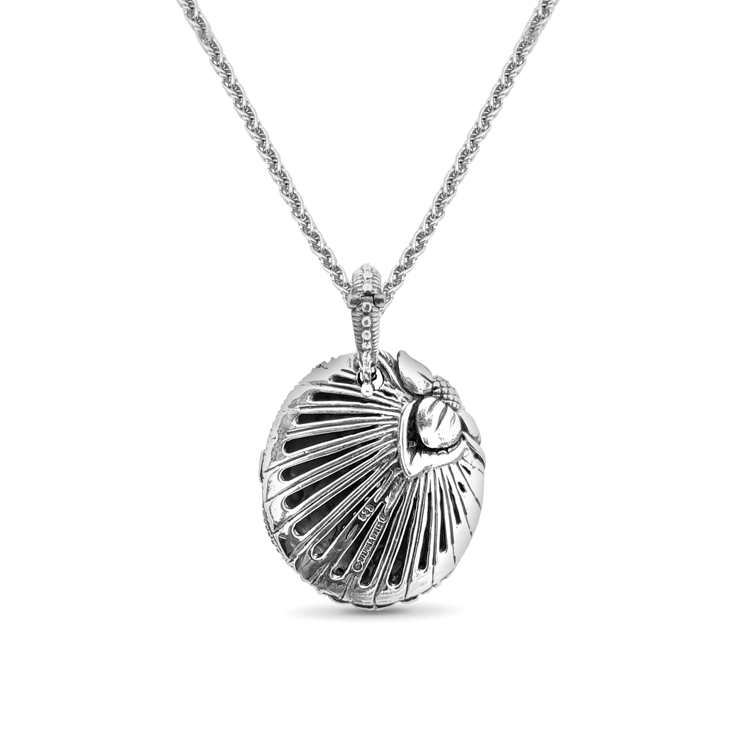 Kyoto Pink Sapphire 0.50ct Pendant in Sterling Silver