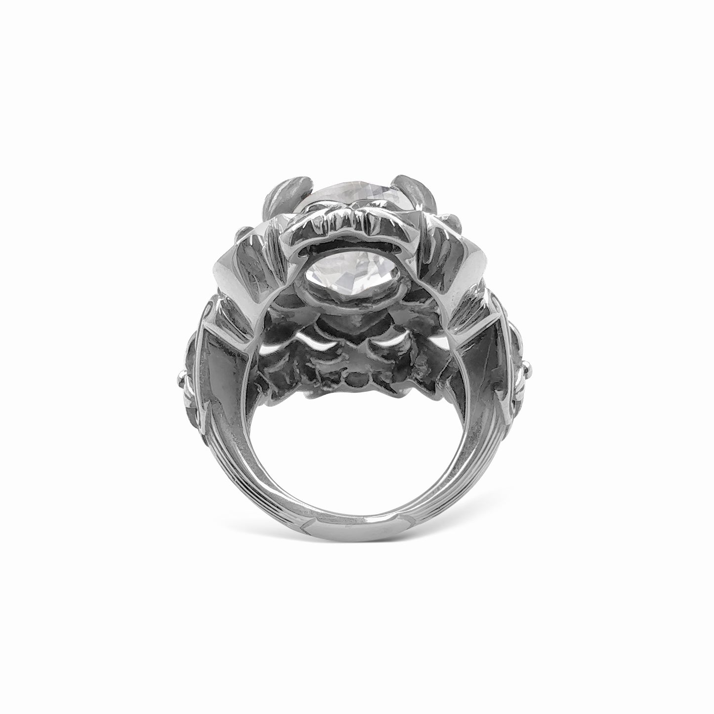 Garden of Stephen Natural Quartz Ring in Sterling Silver