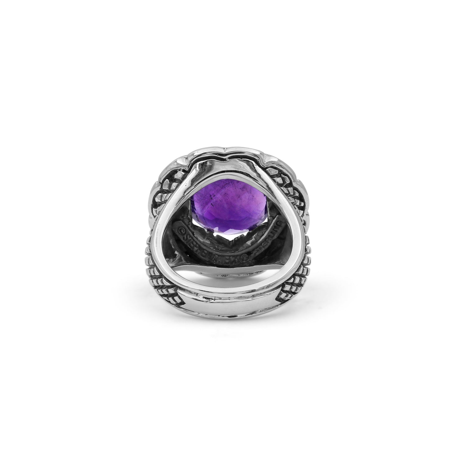 Garden of Stephen Amethyst Ring in Sterling Silver