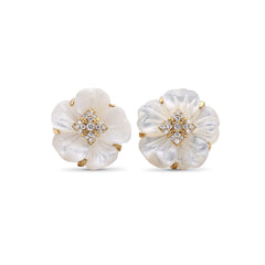 【BLACKPURPLE】23FW★ pearl signature earrings BLACKPURPLE】23FW☆ pearl signature earrings (BLACKPURPLE