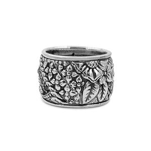 Kyoto Black Diamond 0.40ct Ring in Sterling Silver