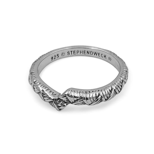 Stephen Dweck, Kyoto Collection, Kyoto, Black Diamond, White Diamond, Dimaonds, Sterling Silver, Engraved, Sterling