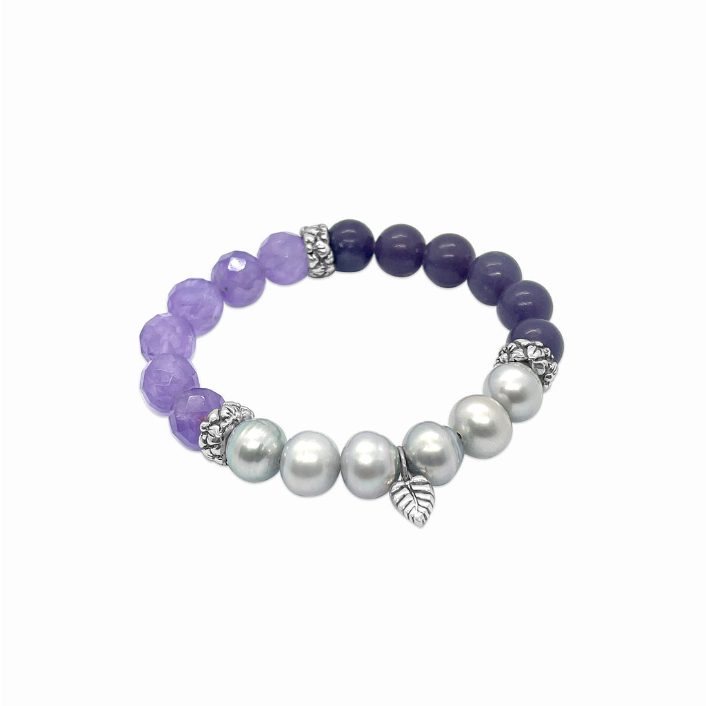 Soothing Lavender Shield Bracelet | BONDEYE JEWELRY ®