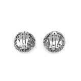 Kyoto Black Diamond 0.50ct Earrings in Sterling Silver