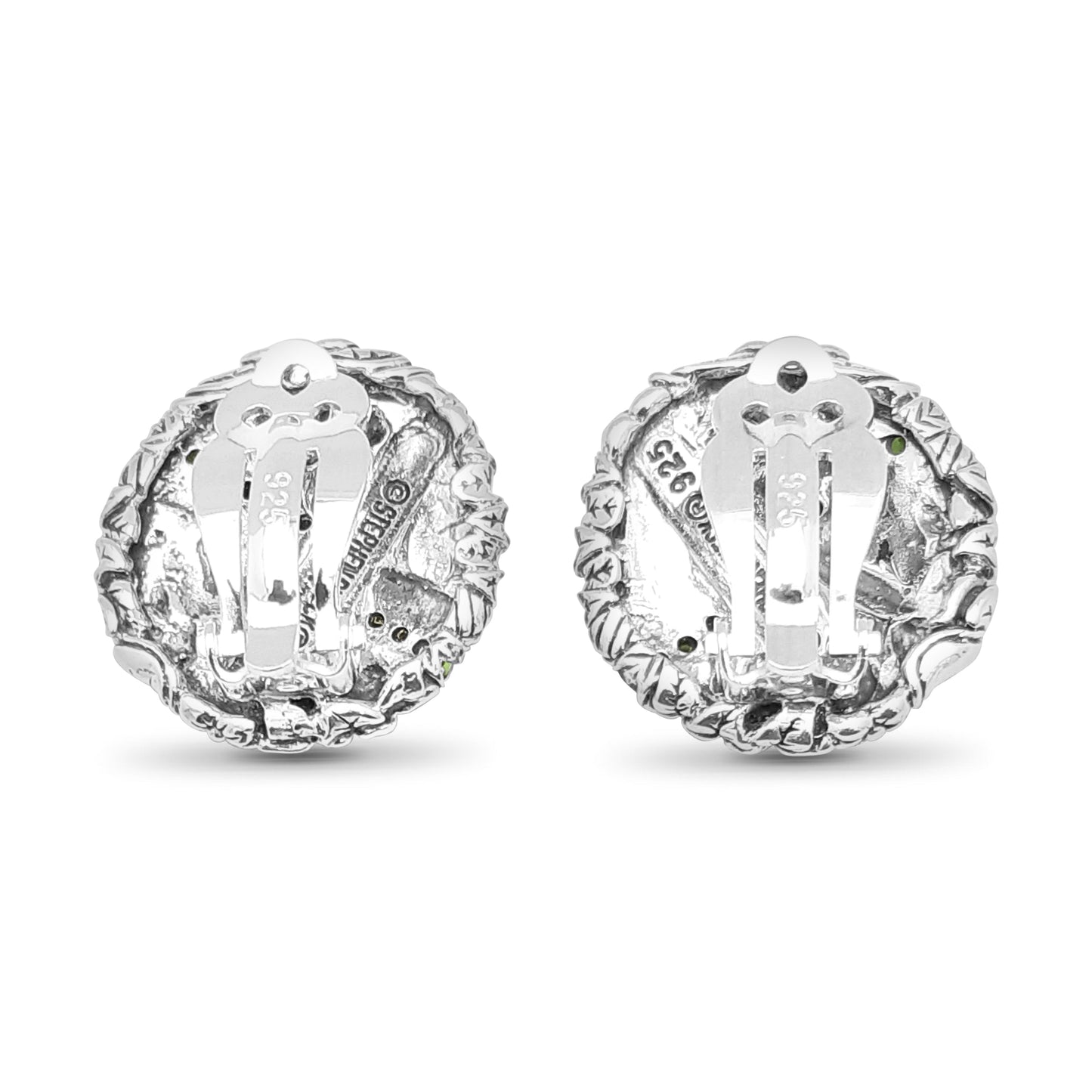Kyoto Tsavorite 0.75ct Earrings in Sterling Silver