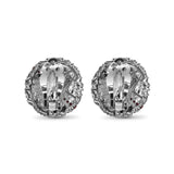 Kyoto Ruby 0.75ct Earrings in Sterling Silver