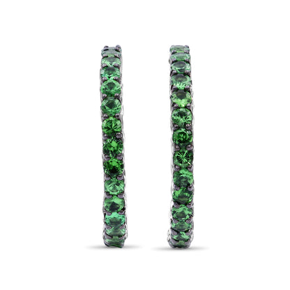 Kyoto Tsavorite 1.85ct Earrings in Sterling Silver