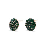 Luxury Emerald 2.2ct Earrings in 18K Gold