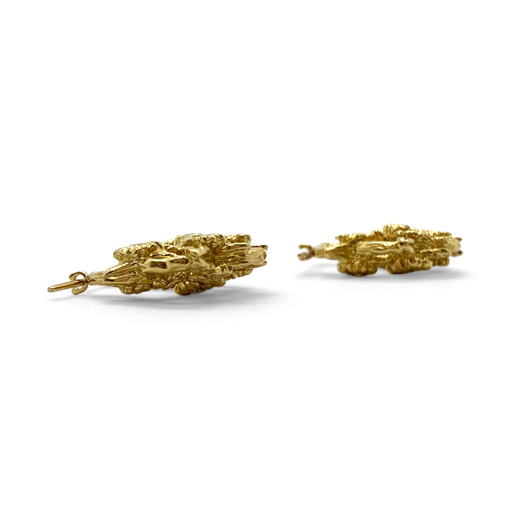 Luxury Diamond Earrings in 18K Gold