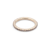 Luxury Champagne Diamond 0.55Ct Band in 18K Gold