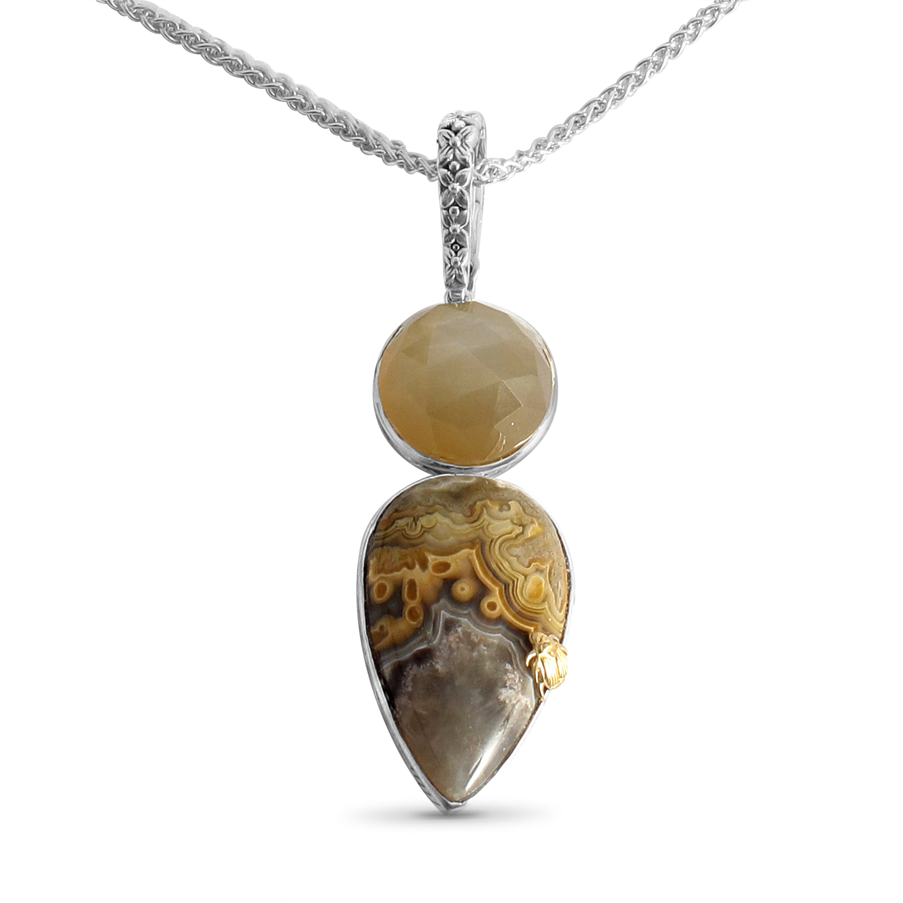 7月まで値下げ中【STEPHEN DWECK】OAK シルバー ペンダント OAK Collection – Stephen Dweck Jewelry