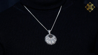 Kyoto Black Diamond 0.50ct Pendant in Sterling Silver