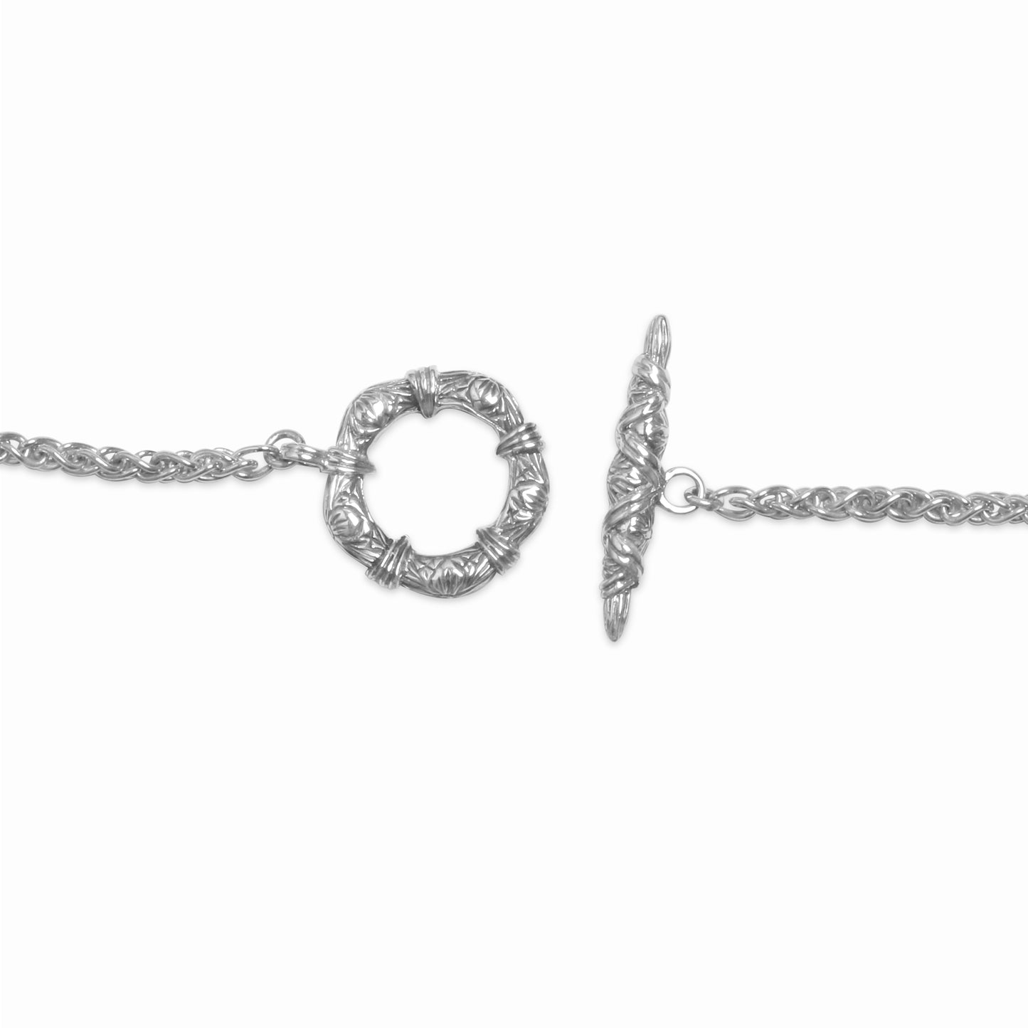 Hand Carved Tahitian Mother of Pearl Pendant in Sterling Silver with Champagne Diamonds