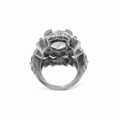 Garden of Stephen Natural Quartz Ring in Sterling Silver