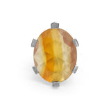 Garden of Stephen Natural Quartz and Agate Ring in Sterling Silver