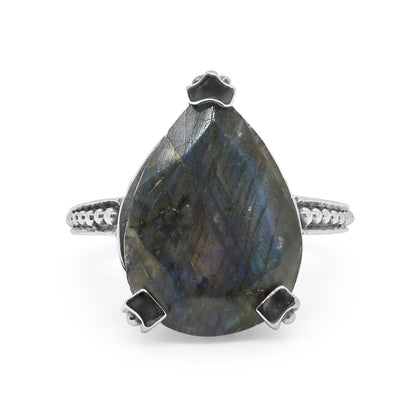 Garden of Stephen Labradorite Ring in Sterling Silver