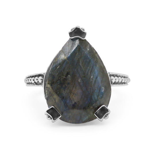Garden of Stephen Labradorite Ring in Sterling Silver