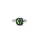 Garden of Stephen Chrome Diopside Ring in Sterling Silver