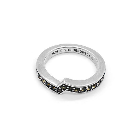 Kyoto 1.25ct Citrine Ring in Sterling Silver