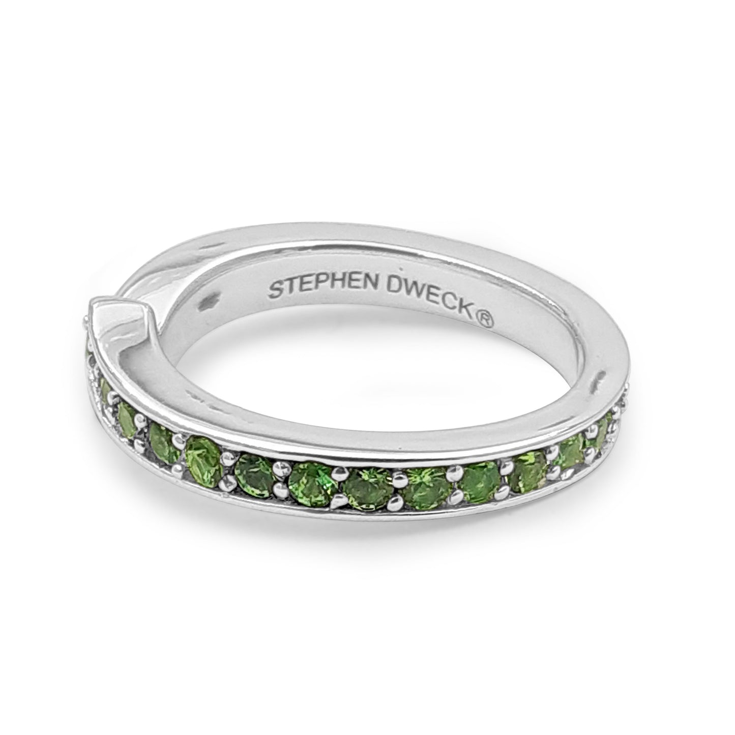 Kyoto Tsavorite 1.35ct Ring in Sterling Silver