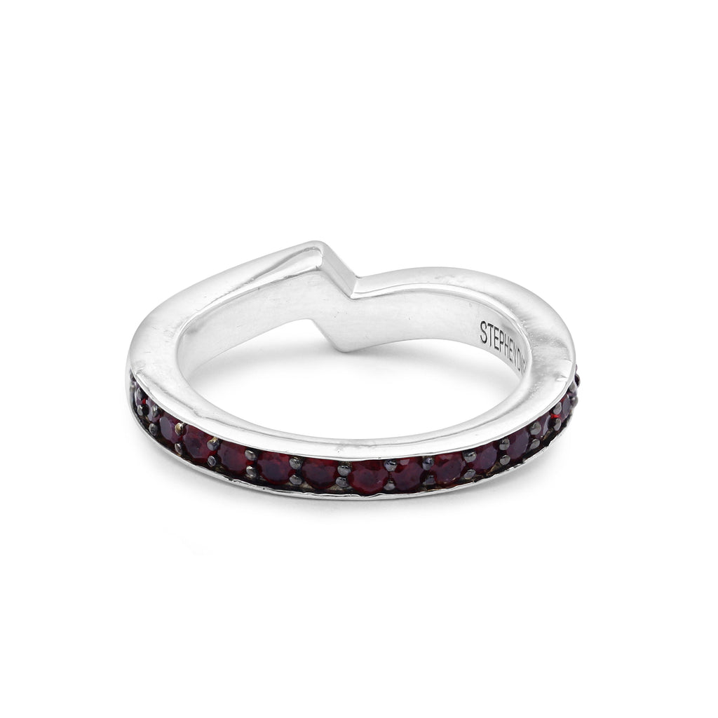 Kyoto Ruby 1.35ct Ring in Sterling Silver