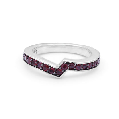 Kyoto Ruby 1.35ct Ring in Sterling Silver